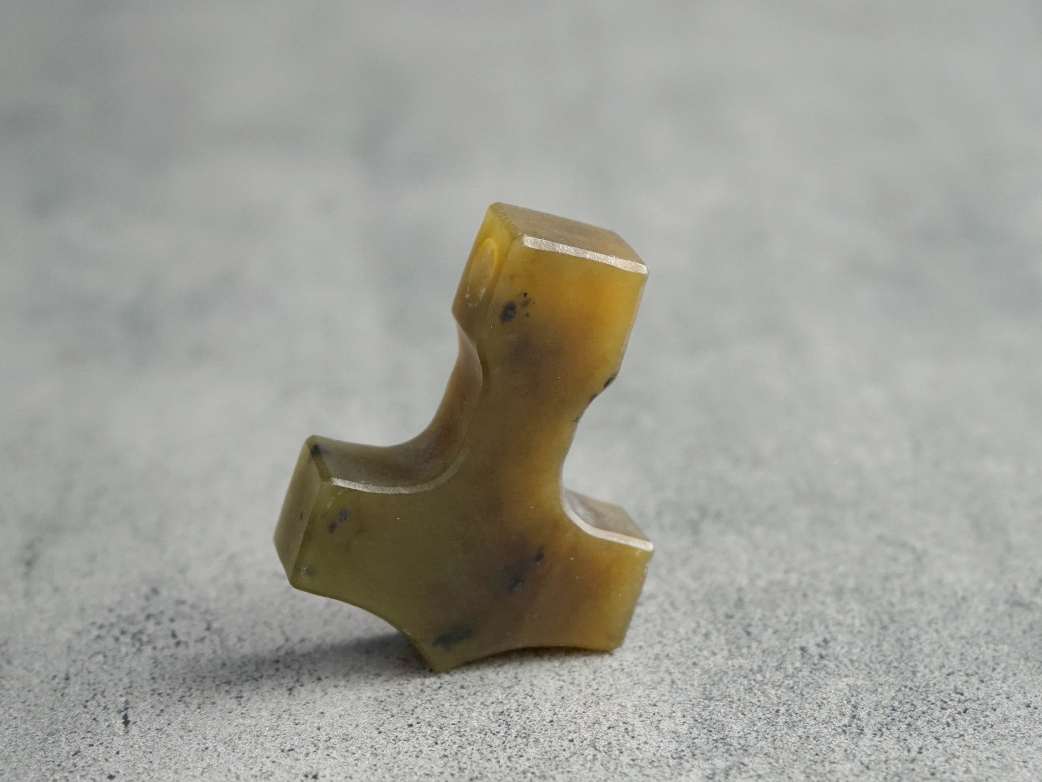 Jade Thor's hammer in army-green colour
