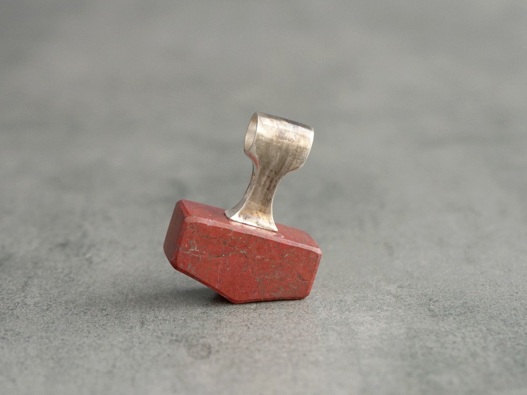 Red Jasper Mjolnir Necklace (small)