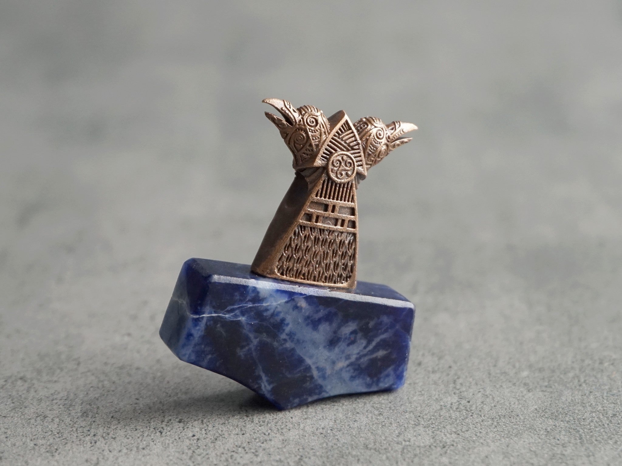 Raven Mjolnir with Sodalite